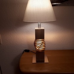 Kundenprojekt: Stylische Lampe aus Eiche
